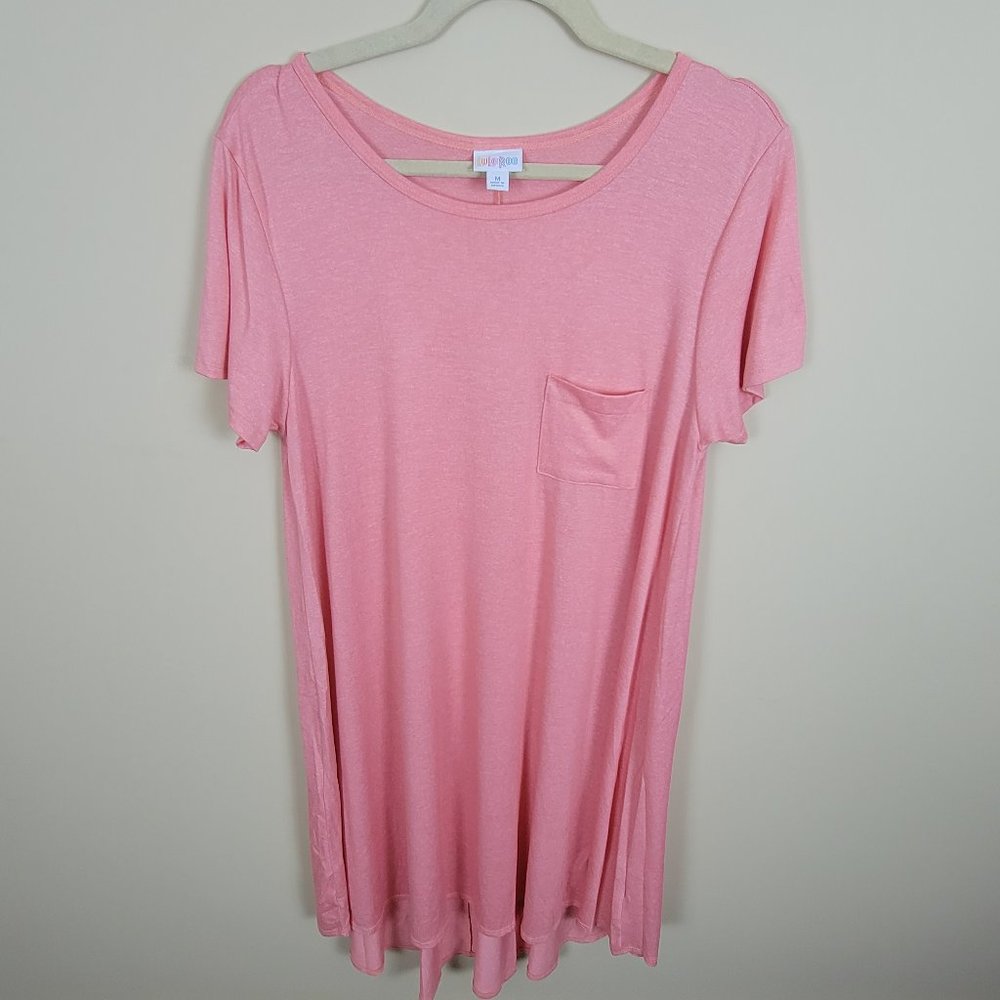 LuLaRoe - Pink Carly T-Shirt Dress - Size M - Never Worn